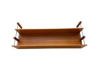 Mid-Century Modern Wall Mounted Shelf by Walter Wirtz for Wilhelm Renz, 1960s